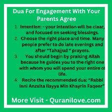 Dua For Engagement With Your Parents Agree