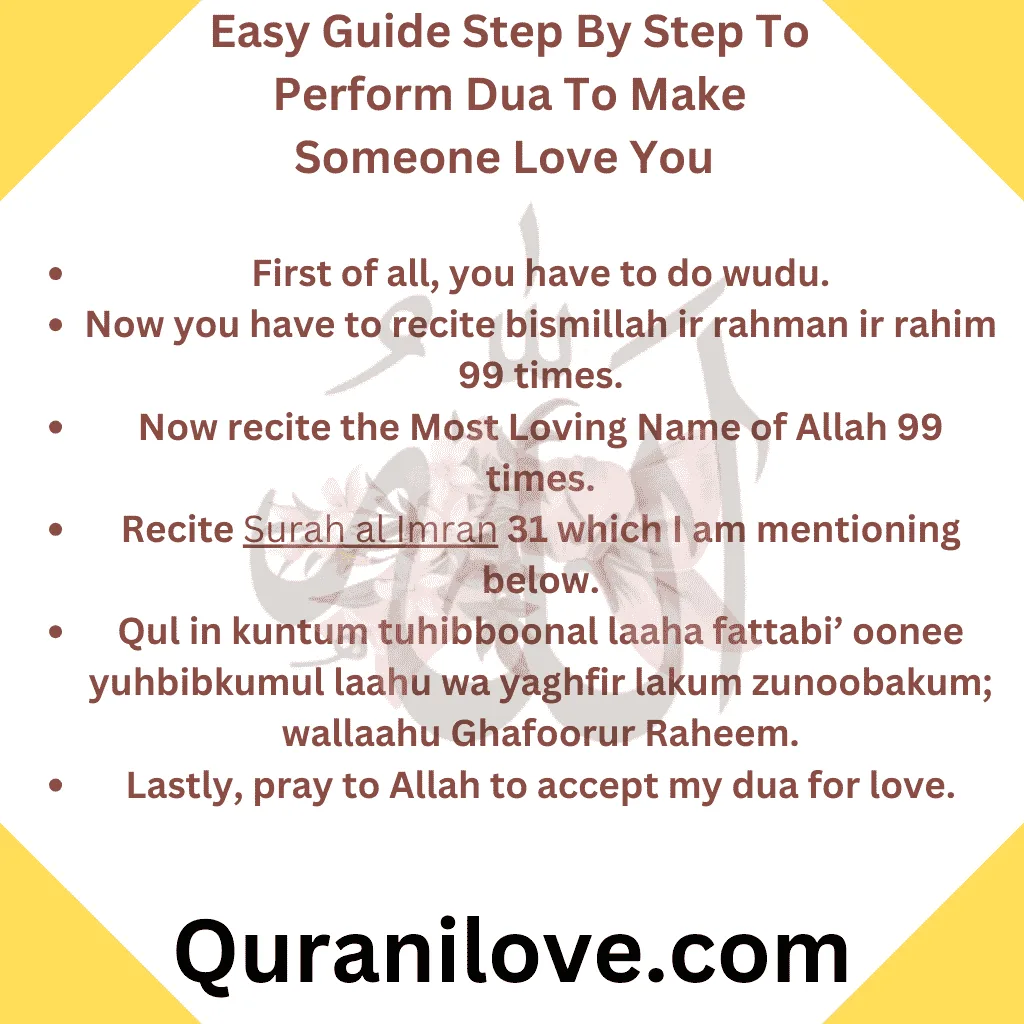 Powerful Dua To Make A Boy Fall In Love With You 3 Easy Guide Step By Step To Perform Dua To Make Someone Love You