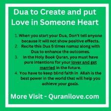 Dua To Create Love In Someone Heart