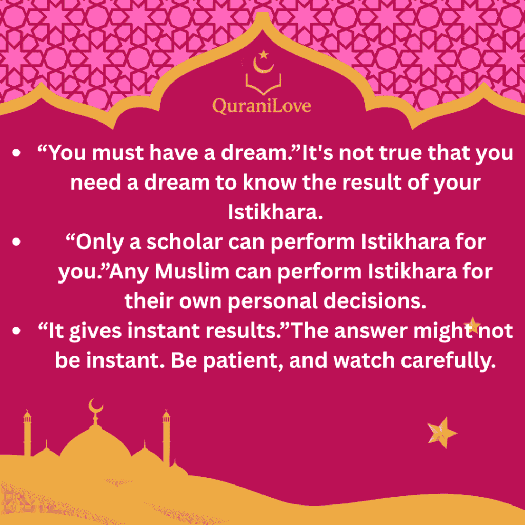 Common Misconceptions About Istikhara dua for marriage