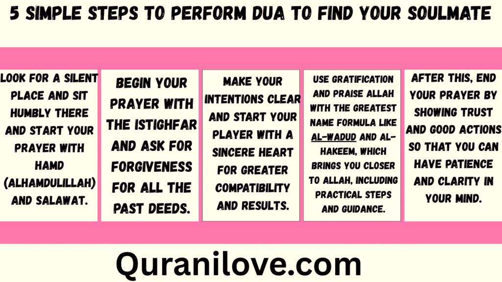 5 Simple Steps To Perform Dua To Find Your Soulmate