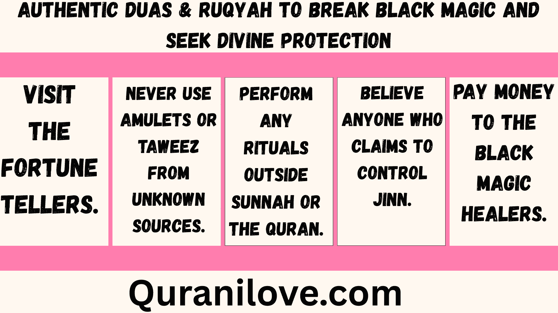 Authentic Duas & Ruqyah to Break Black Magic and Seek Divine Protection