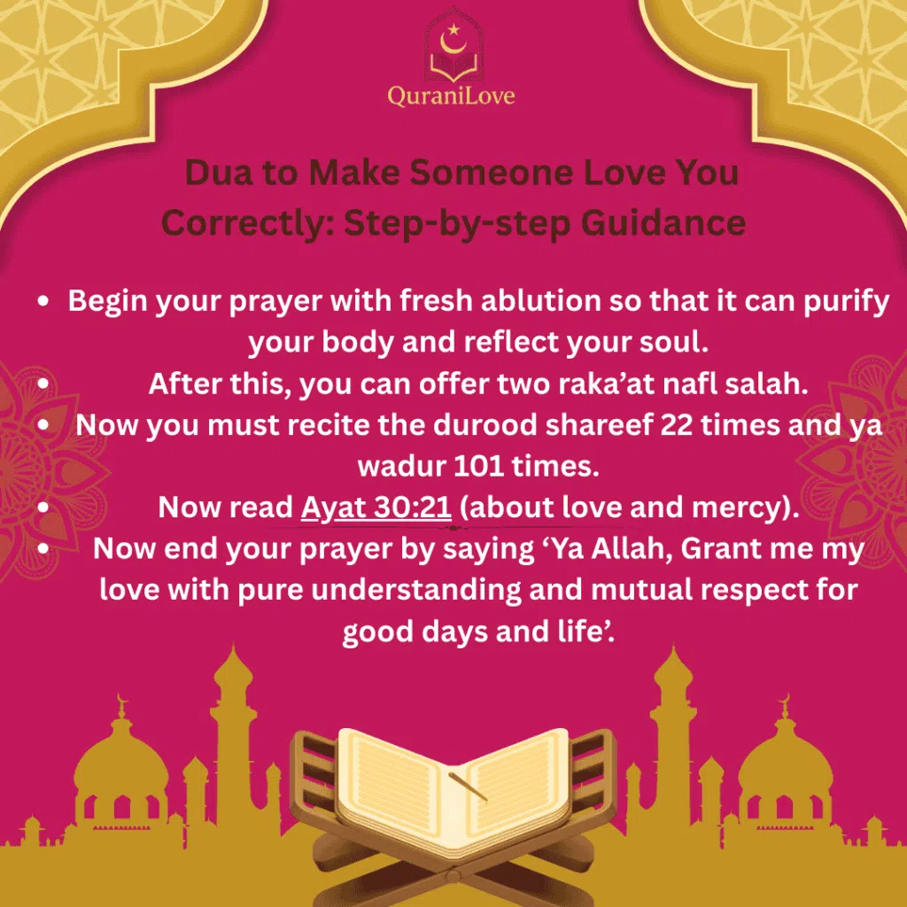 How to Perform the Dua to Make Someone Love You Correctly: Step-by-step Guidance