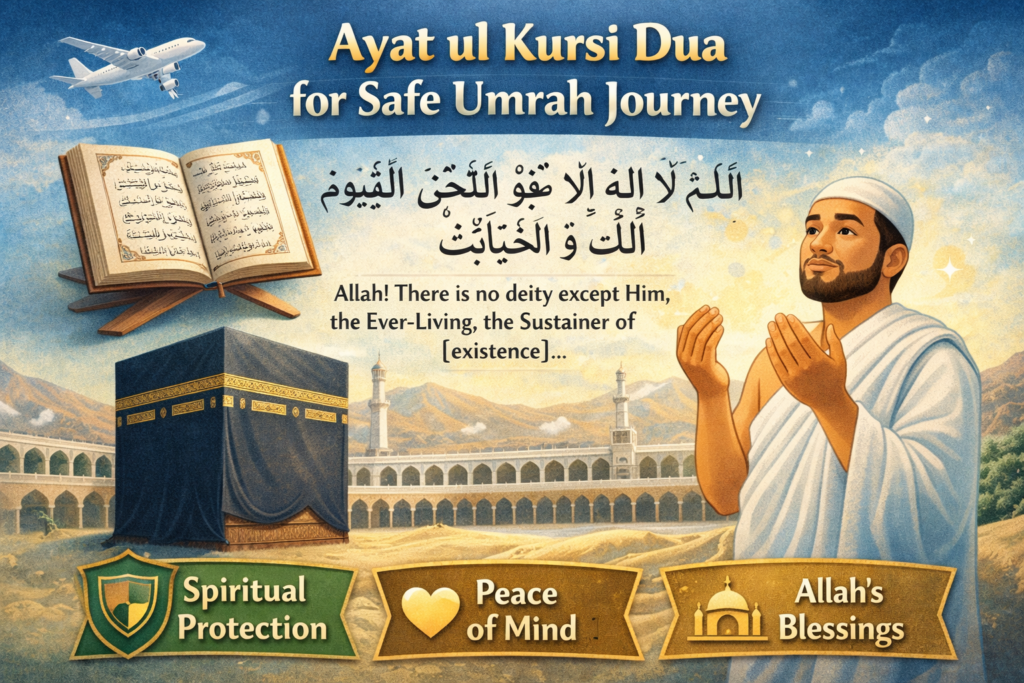 Ayat ul kursi Dua for Safe Umrah Journey 1 image